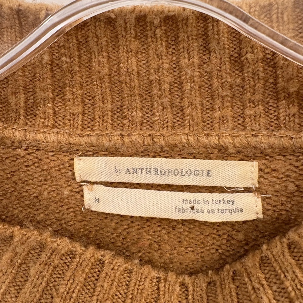 Anthropologie Rachael Patchwork Knit Sweater Size Medium - Picture 4 of 15